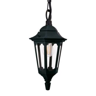 ELSTEAD PR9-BLACK Latarnia wisząca Parish - 1 źródło światła - Czarna