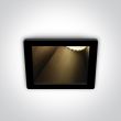 ONE LIGHT 50105MA/B/B Bevera czarny wpust z oprawką GU10 MR16 dark light