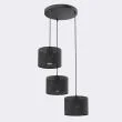 EMIBIG 1670/3PREM LUX 3 BLACK PREM LAMPA WISZĄCA