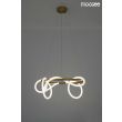 Moosee MSE010100236 Lampa wisząca SERPIENTE 60 złota