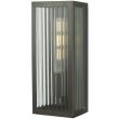DAR KEE5263 KEEGAN 1LT W/LT RUBBED BRONZE SMALL IP44