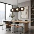 EMIBIG 1726/6 UMBRA 6 BLACK Lampa wisząca