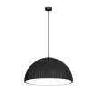 ANTIGO Lampa wisząca Gandra 60x30 - Czarna 5024