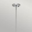 ELSTEAD Everly KL-EVERLY-P-M-CH 1 Light Medium Pendant - Chrome