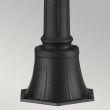ELSTEAD ENGLISH BRIDLE FE/EB4/M BLK 3Lt Medium Bollard
