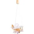 WYPRZEDAŻ HELLUX 1041009 Lampa wisząca Samolot mały biało-naturalny