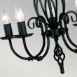 ELSTEAD ARTISAN ART5 BLACK 5Lt Chandelier/Semi-Flush