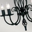 ELSTEAD ARTISAN ART5 BLACK 5Lt Chandelier/Semi-Flush