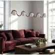 EMIBIG 1666/5 SINUS 5 BURGUNDY LAMPA WISZĄCA