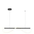 LIGHT PRESTIGE Lampa wisząca Meleca S 1xLED LP-2345/1P S BK