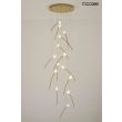 MOOSEE MSE1501100171 lampa wisząca TULIPPE 14 DISC złota