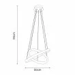 WYPRZEDAŻ E-CRYSTAL 00505 LED WHITE BEND 54W 4000K