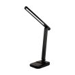 IDEUS 03725 ZET LED BLACK Lampka biurkowa LED