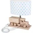 HELLUX 4112414 Lampa stołowa Ciężarówka - Skarbonka - kropki