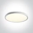 ONE LIGHT 62160FB/W/C Zigos 2 biały plafon LED 4000K 60W