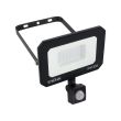 IDEUS 04366 ASTON LED S 30W BLACK NW Naświetlacz SMD LED z czujnikiem ruchu