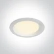 ONE LIGHT 10113UV/W Aplanda biały downlight SMD LED UGR19 IP44 z regulacją CCT 3000K-4000K-6000K 13W