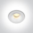 ONE LIGHT 10101LA/W/W Engomi wpust COB LED biały IP44 3000K 2W dimmmable