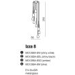 AZZARDO AZ0159 Izza 8 (shiny black)