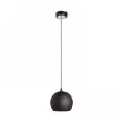 RENDL R11824 COPA wisząca czarna szkło 230V E27 28W
