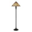 ELSTEAD Victory QZ-VICTORY-FL Tiffany Floor Lamp