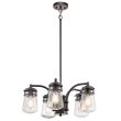 ELSTEAD Lyndon KL-LYNDON-5P-AZ 5 Light Outdoor Chandelier - Architectural Bronze