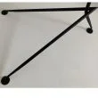 Step into Design F8703 Lampa stojąca CRANE-3F czarna 210 cm