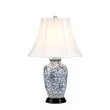 ELSTEAD Blue Ginger Jar BLUE-G-JAR-TL 1 Light Table Lamp