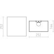 RENDL R11512 LOPE W 25/14 ścienna Chintz morelowa 230V E27 28W