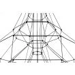 MOOSEE MSE1501100470 lampa wisząca FLUSSO 20 czarna