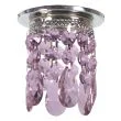 CANDELLUX 2245143 SK-64 CH/PU MR16 CHROM OPR. STROP. DEKORACYJNA TRANSPARENTNA FIOLET MR16 50W