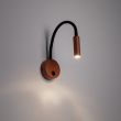 TK-LIGHTING 11448 LAGOS BRICK/BLACK KINKIET 1XG9