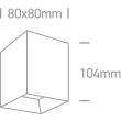 ONE LIGHT 12110HA/W/W Serwia biała oprawa sufitowa COB LED 3000K 10W