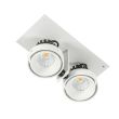 ITALUX Patrizio Double GL7118-2/2X12W 4000K WH+BL