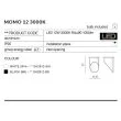 AZZARDO SH2612-WH / AZ2280 Momo 12 (white) Lampa sufitowa