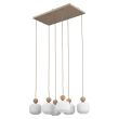 TK-LIGHTING 11052 BALLO LAMPA WISZĄCA 6XE14