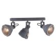 CANDELLUX 93-71125 CRODO LAMPA SUFITOWA LISTWA 3X40W E14 SZARY