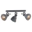 CANDELLUX 93-71125 CRODO LAMPA SUFITOWA LISTWA 3X40W E14 SZARY