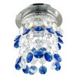 CANDELLUX 2246041 SK-68 CH/BLU MR16 CHROM OPR. STROP. DEKORACYJNA NIEBIESKA MR16 50W