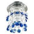 CANDELLUX 2246041 SK-68 CH/BLU MR16 CHROM OPR. STROP. DEKORACYJNA NIEBIESKA MR16 50W