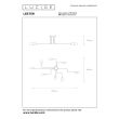 LUCIDE LESTER 21112/08/30 LAMPA SUFITOWA - NOWOCZESNA