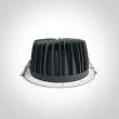 ONE LIGHT 10130CA/W/W Peplos 3 biała wpuszczana oprawa typu downlight LED 3000K 30w