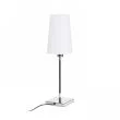 RENDL R12464 LULU stołowa biała/czarna chrom 230V E27 28W