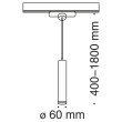 MAYTONI TR008-1-GU10-W Single phase track system Track lamps Track Lighting White oprawa 1-fazowy