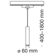 MAYTONI TR008-1-GU10-W Single phase track system Track lamps Track Lighting White oprawa 1-fazowy