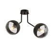 EMIBIG 1139/2 LAMPA SUFITOWA NOVA 2 BLACK/STRIPE