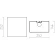 RENDL R11560 LOPE W 25/14 ścienna Chintz jasno szara 230V E27 28W