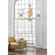 CANDELLUX 33-23421 DENIS ZWIS 3X40W E14 CHROM/ZŁOTY