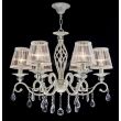 MAYTONI ARM247-06-G Elegant Grace Chandelier White with Gold