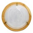 CANDELLUX 14-64106 DUNA PLAF 36 SOSNA ALABASTER 2X60W
